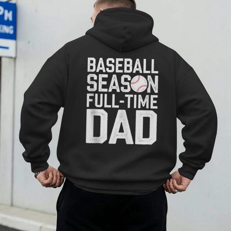 Baseball Dad Father Homerun Fathers Day Baseball Lovers Men's Hoodie Back Print Baseball Dad Father Homerun Fathers Day Baseball Lovers Men's Hoodie Back Print