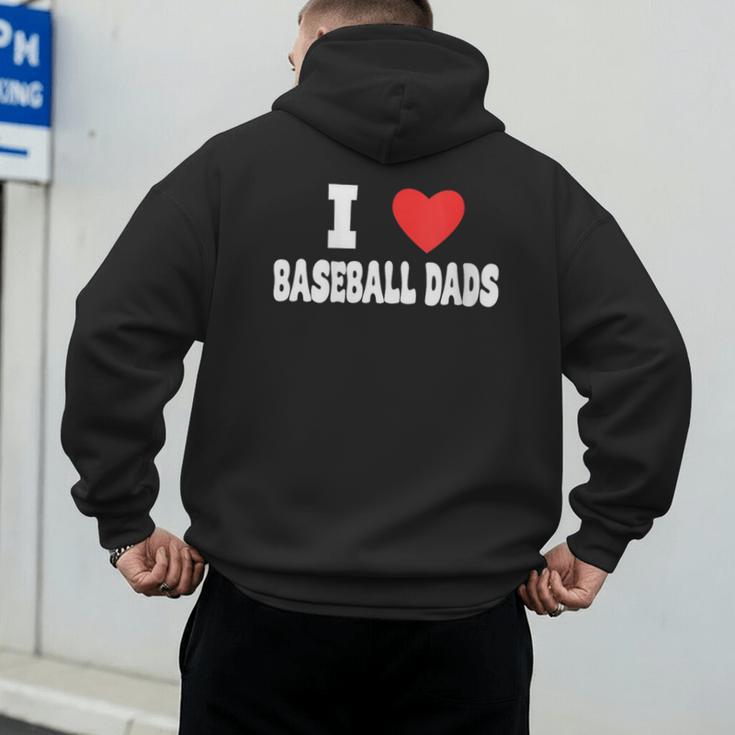 I Love Baseball Dads Awesome Little League Tees Spring Ball Men's Hoodie Back Print I Love Baseball Dads Awesome Little League Tees Spring Ball Men's Hoodie Back Print