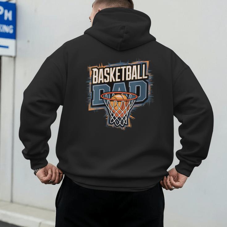 Proud Baseball Dad Game Day Sports-Loving Coach Fathers Men's Hoodie Back Print Proud Baseball Dad Game Day Sports-Loving Coach Fathers Men's Hoodie Back Print