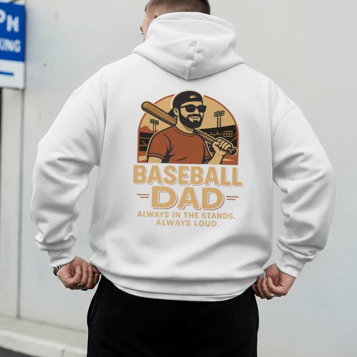 Baseball Dad – Always In The Stands Always Loud Retro Premium Men's Hoodie Back Print Baseball Dad – Always In The Stands Always Loud Retro Premium Men's Hoodie Back Print