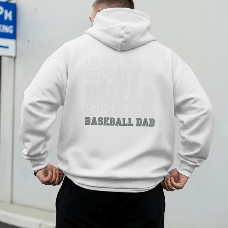 Baseball Dad Saying Quote Humor For Men Father Daddy Premium Tri-Blend Men's Hoodie Back Print Baseball Dad Saying Quote Humor For Men Father Daddy Premium Tri-Blend Men's Hoodie Back Print