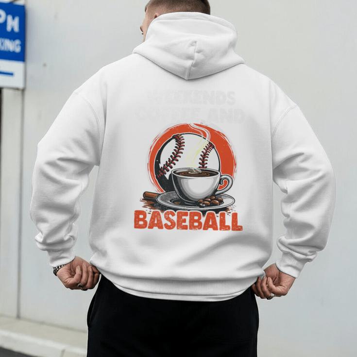 Fathers Day Baseball Dad Parent Premium Men's Hoodie Back Print Fathers Day Baseball Dad Parent Premium Men's Hoodie Back Print