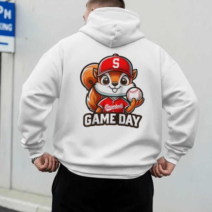 Game Day Baseball Dad Baseball Mam Father's Day Raglan Baseball Tee Men's Hoodie Back Print Game Day Baseball Dad Baseball Mam Father's Day Raglan Baseball Tee Men's Hoodie Back Print