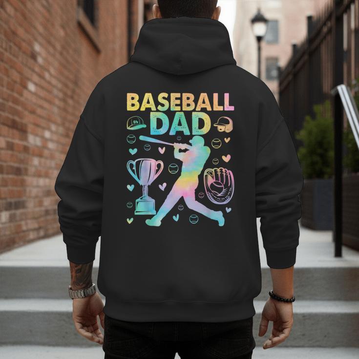 Baseball Dad Cool Fathers Day Coach Player Daddy Papa Men Men's Hoodie Back Print Baseball Dad Cool Fathers Day Coach Player Daddy Papa Men Men's Hoodie Back Print