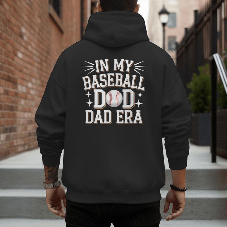 In My Baseball Dad ERA For Baseball Lovers Men's Hoodie Back Print In My Baseball Dad ERA For Baseball Lovers Men's Hoodie Back Print