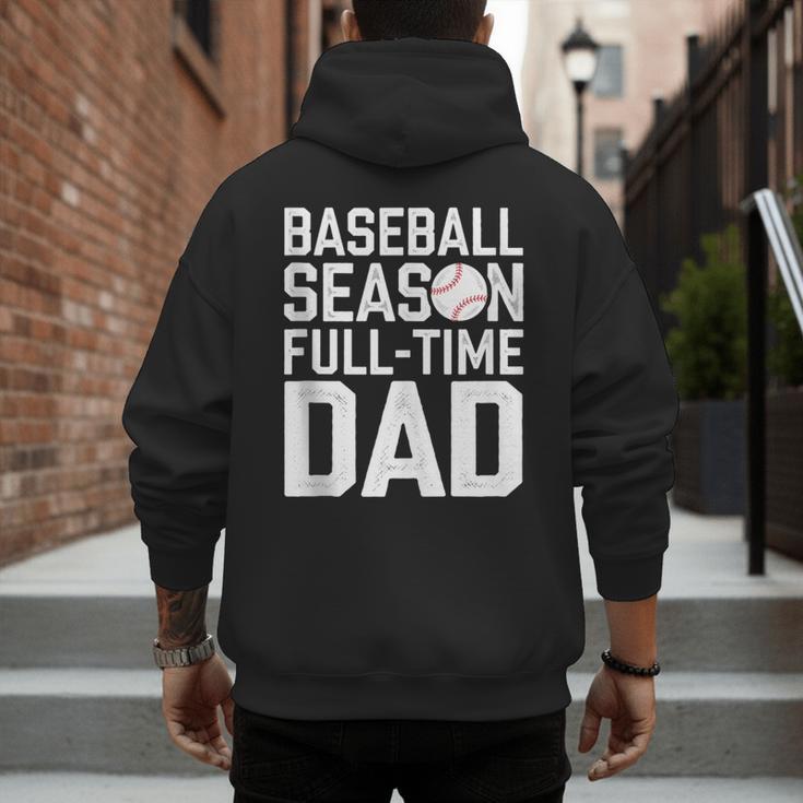 Baseball Dad Father Homerun Fathers Day Baseball Lovers Men's Hoodie Back Print Baseball Dad Father Homerun Fathers Day Baseball Lovers Men's Hoodie Back Print