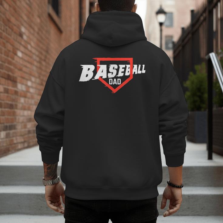 Baseball Dad Field Day Baseball Fans Family Matching Men's Hoodie Back Print Baseball Dad Field Day Baseball Fans Family Matching Men's Hoodie Back Print