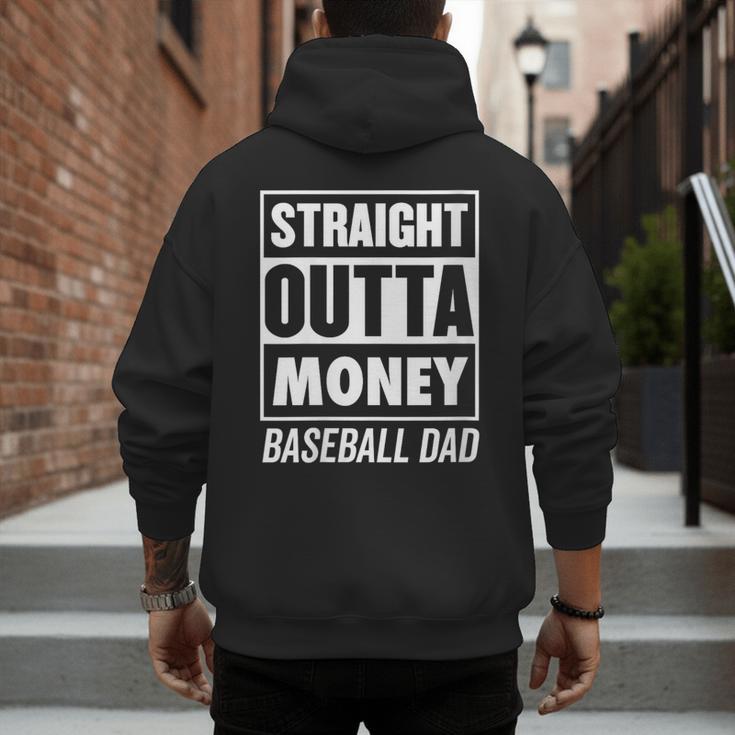 Baseball Dad Joke Men's Hoodie Back Print