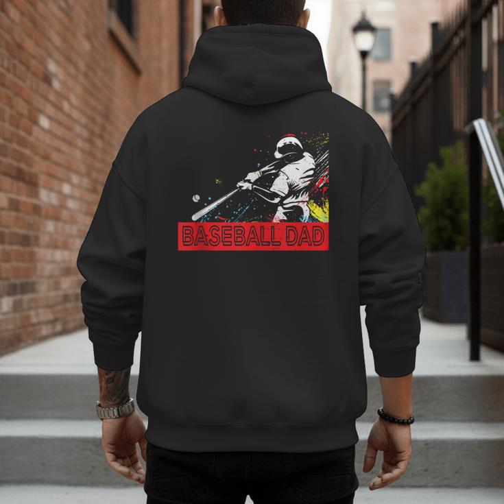 Baseball Dad Baseball Pop Art Baseball Sport Team Men's Hoodie Back Print Baseball Dad Baseball Pop Art Baseball Sport Team Men's Hoodie Back Print