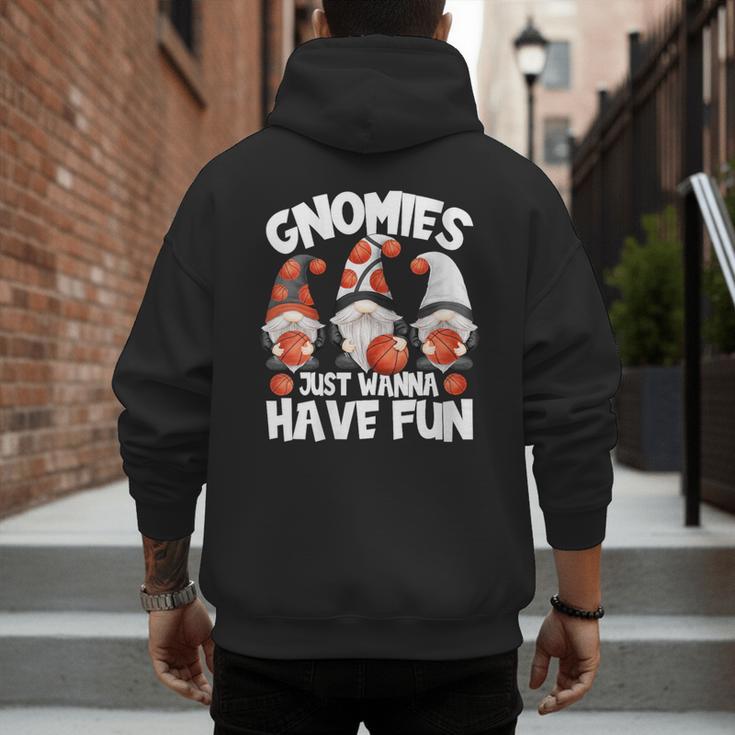 Basketball Gnomies Have Fun For Baseball Dad And Coach Men's Hoodie Back Print Basketball Gnomies Have Fun For Baseball Dad And Coach Men's Hoodie Back Print