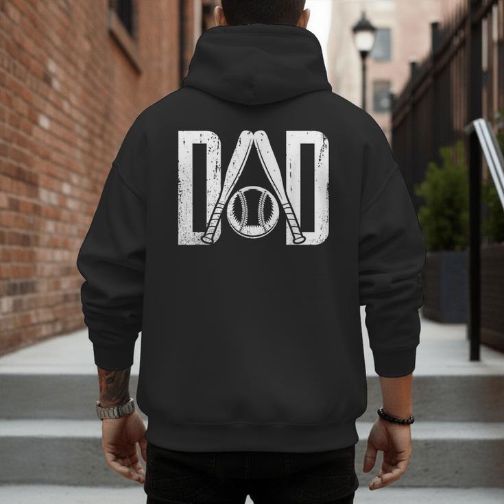 Best Baseball Dad Ever Vintage Clothing Baseball Father Day Men's Hoodie Back Print Best Baseball Dad Ever Vintage Clothing Baseball Father Day Men's Hoodie Back Print