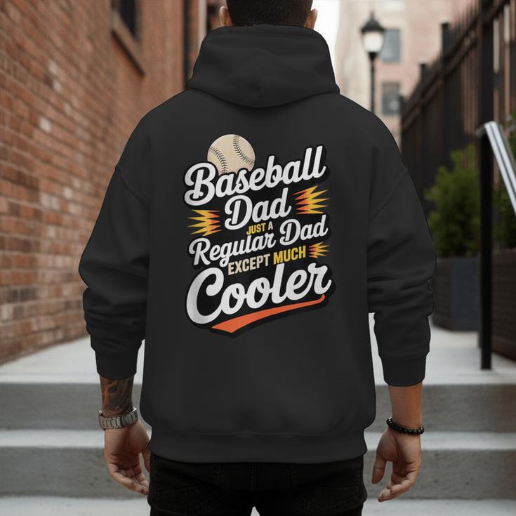 Cool Baseball Dad Saying For Sports Loving Dads Men's Hoodie Back Print Cool Baseball Dad Saying For Sports Loving Dads Men's Hoodie Back Print