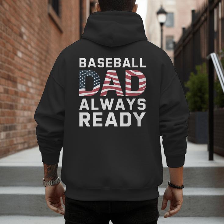 Homerun Baseball Dad Baseball Lovers Father Fathers Day Men's Hoodie Back Print Homerun Baseball Dad Baseball Lovers Father Fathers Day Men's Hoodie Back Print