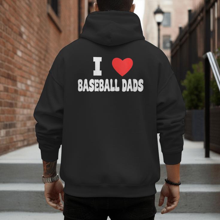 I Love Baseball Dads Awesome Little League Tees Spring Ball Men's Hoodie Back Print I Love Baseball Dads Awesome Little League Tees Spring Ball Men's Hoodie Back Print
