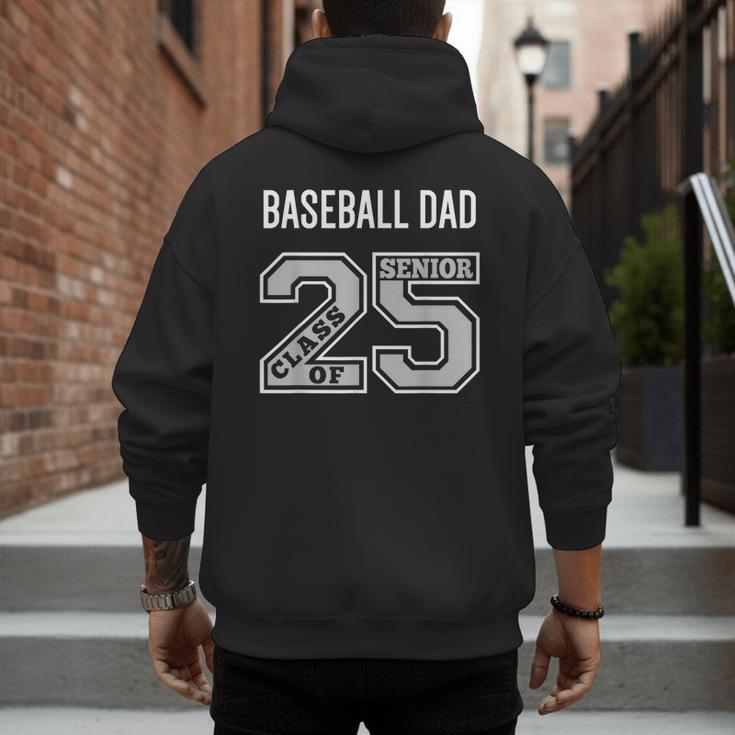 SENIOR BASEBALL DAD 2025 BASEBALL DAD SENIOR 25 3 Men's Hoodie Back Print