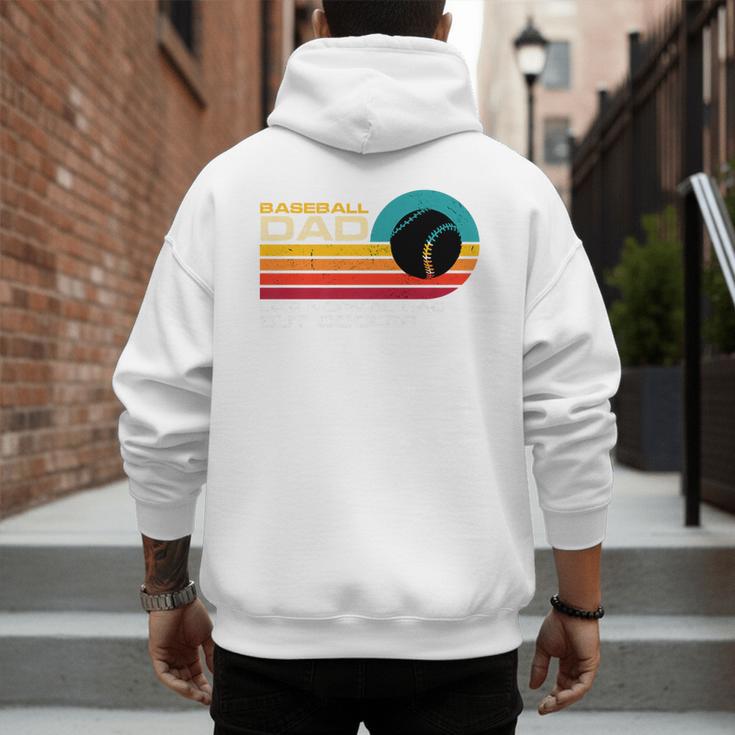 Baseball Dad Like Normal Dad But Cooler Fathers Day Premium Men's Hoodie Back Print Baseball Dad Like Normal Dad But Cooler Fathers Day Premium Men's Hoodie Back Print