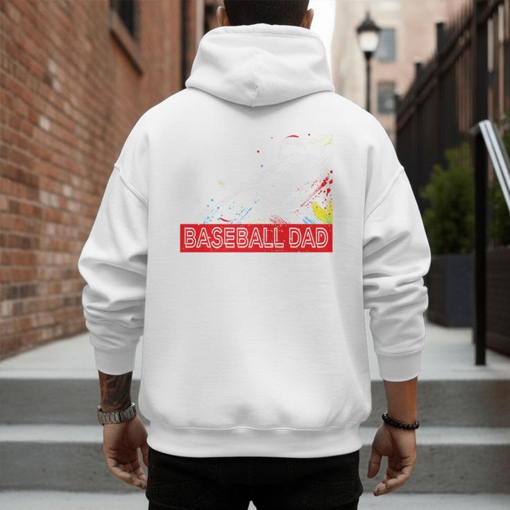 Baseball Dad Baseball Pop Art Baseball Sport Team Premium Men's Hoodie Back Print Baseball Dad Baseball Pop Art Baseball Sport Team Premium Men's Hoodie Back Print