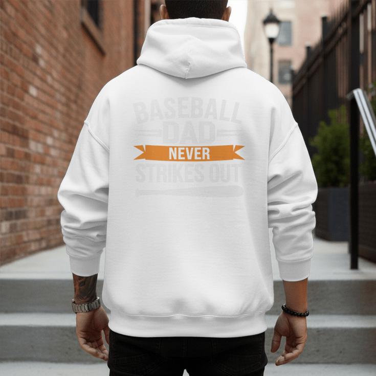 Father Fathers Day Baseball Lovers Baseball Dad Homerun Premium Men's Hoodie Back Print Father Fathers Day Baseball Lovers Baseball Dad Homerun Premium Men's Hoodie Back Print
