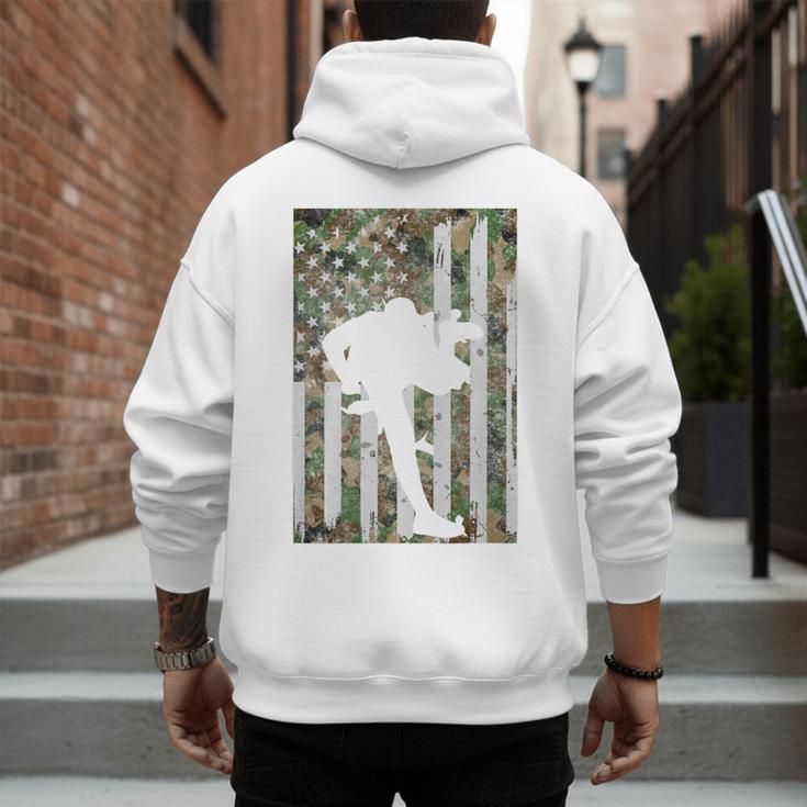 Vintage Baseball US Camouflage Flag Tee Baseball Dad Player Premium Tri-Blend Men's Hoodie Back Print Vintage Baseball US Camouflage Flag Tee Baseball Dad Player Premium Tri-Blend Men's Hoodie Back Print
