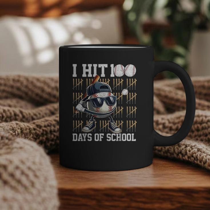 100 Days Of School Boys Kids 100th Day Balls Baseball Kids Graphic Print Coffee Mug