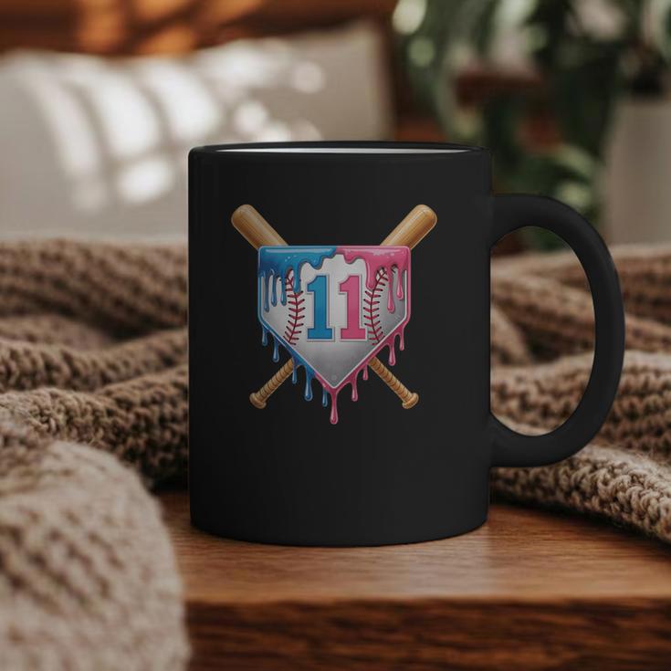 11th Birthday 11yr 2014 Baseball 11 Player 11th Birthday Graphic Print Coffee Mug