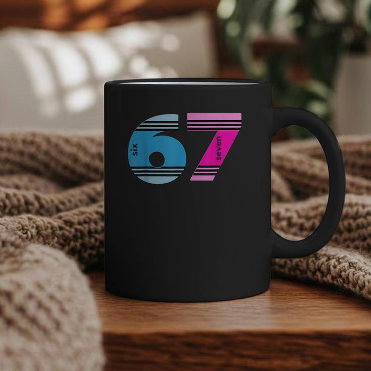 67 Crayon Cool Baseball Crayon 6 7 67 Graphic Print Coffee Mug