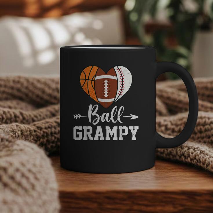 Ball Grampy Basketball Football Baseball Player Graphic Print Coffee Mug
