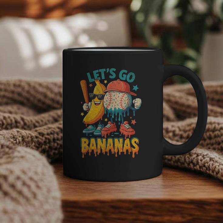 Baseball Banana Sports Drip Art For Kids Graphic Print Coffee Mug