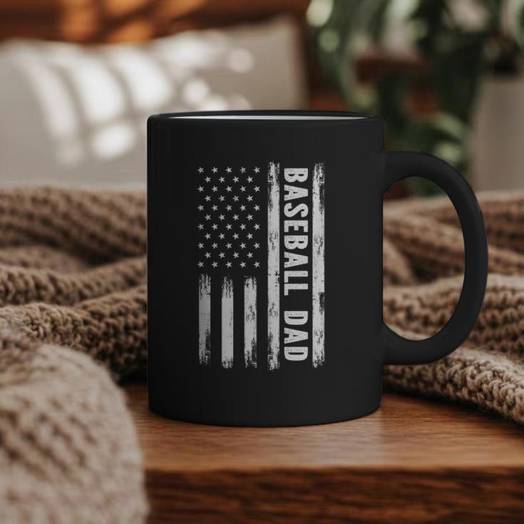 Baseball Dad American Flag Grunge Retro Vintage Father Graphic Print Coffee Mug Baseball Dad American Flag Grunge Retro Vintage Father Graphic Print Coffee Mug