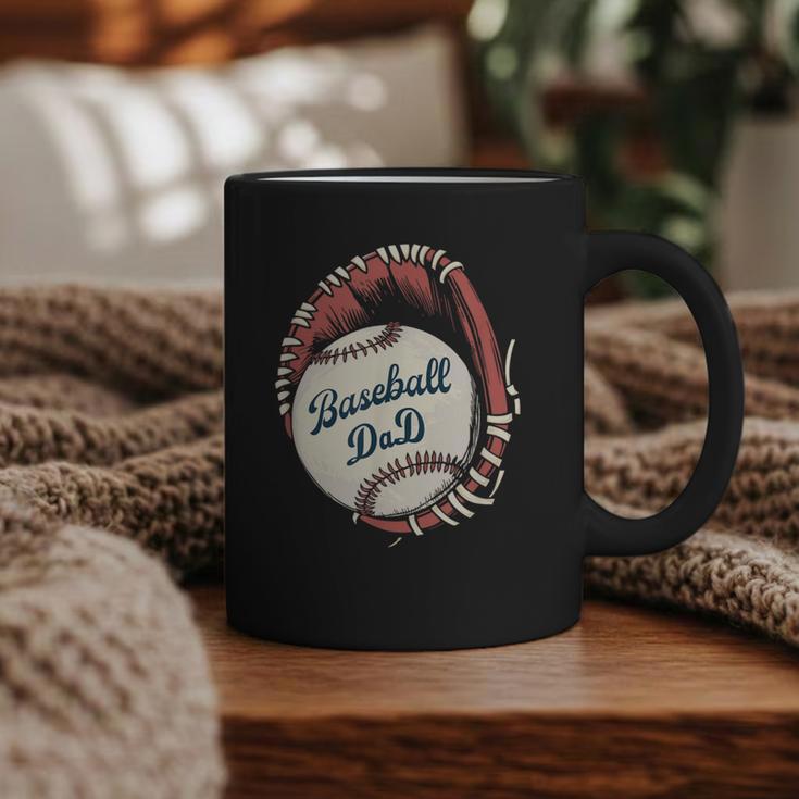 Baseball Dad Softball Glove And Ball Graphic Print Coffee Mug