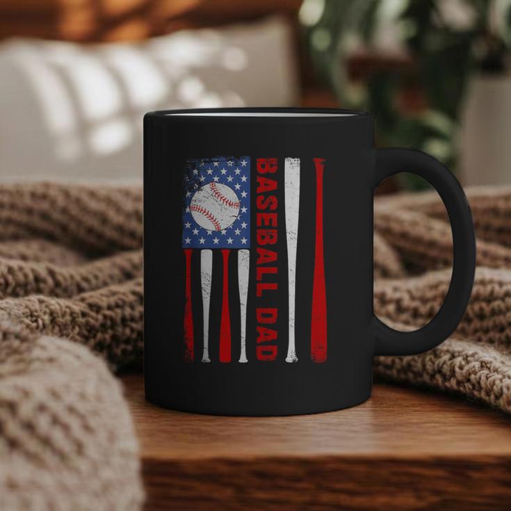 Baseball Dad USA American Flag Father's Day 4th Of July Graphic Print Coffee Mug Baseball Dad USA American Flag Father's Day 4th Of July Graphic Print Coffee Mug
