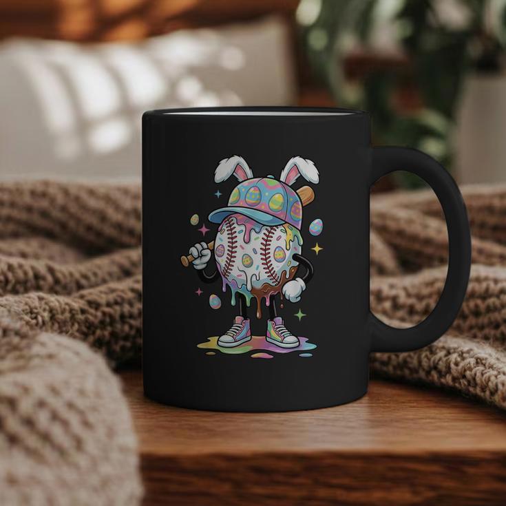 Baseball Drip Ice Cream Apparel Youth Boy Easter Day Graphic Print Coffee Mug
