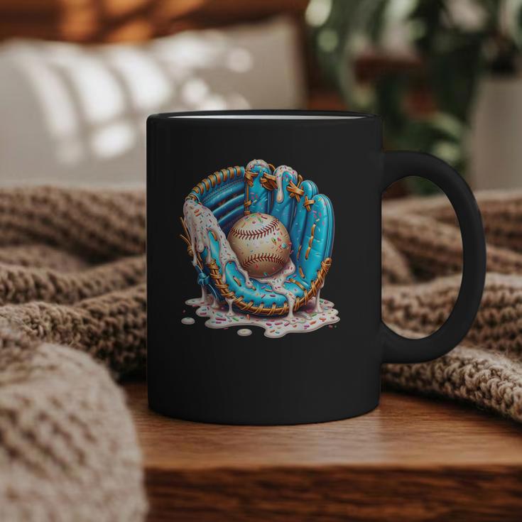 Baseball Drip Ice Cream Sprinkless Glove Boy Kid Graphic Print Coffee Mug