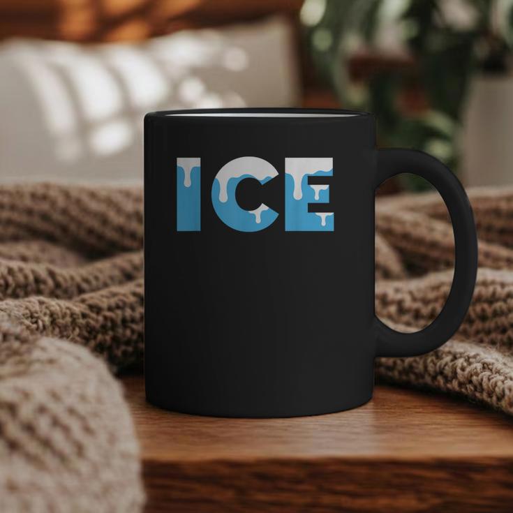 Baseball ICE Ice Cream Drip Baseball Drip Baseball Graphic Print Coffee Mug