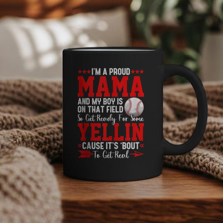 Baseball Mom Mama Baseball Lover Sport Mother's Day Graphic Print Coffee Mug