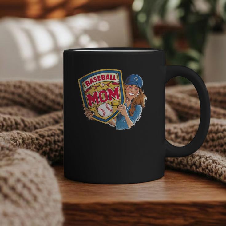 Baseball Mom Mama Mother's In My Baseball Mom Era Graphic Print Coffee Mug