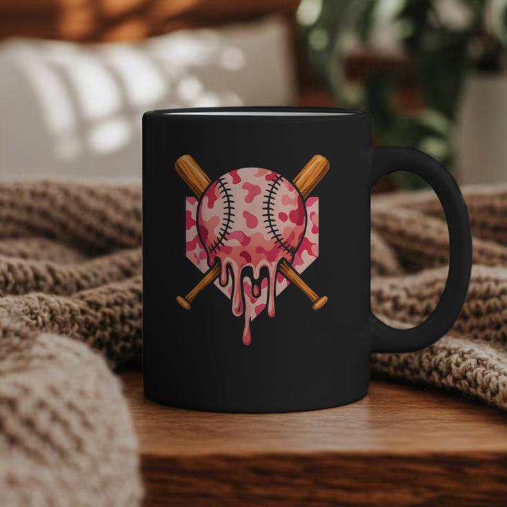 Baseball Pink Camo Ice Cream Youth Boys Girls Graphic Print Coffee Mug