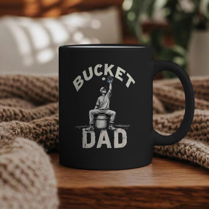 Bucket Dad Baseball Daddy Graphic Print Coffee Mug