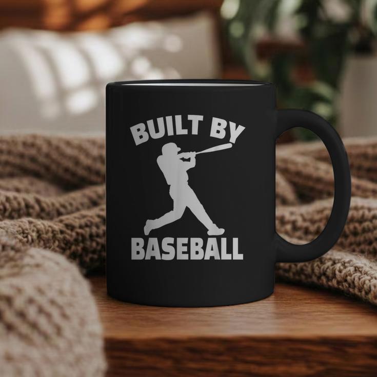 Built By Baseball Baseball For Men Women Boys Players Graphic Print Coffee Mug
