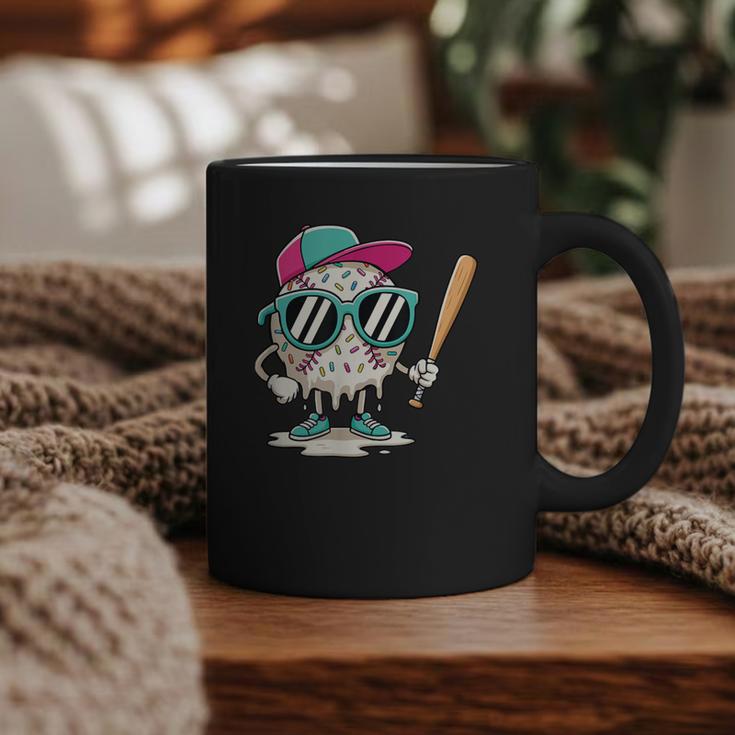Dripping Baseball Baseball Lover Player Baseballer Graphic Print Coffee Mug