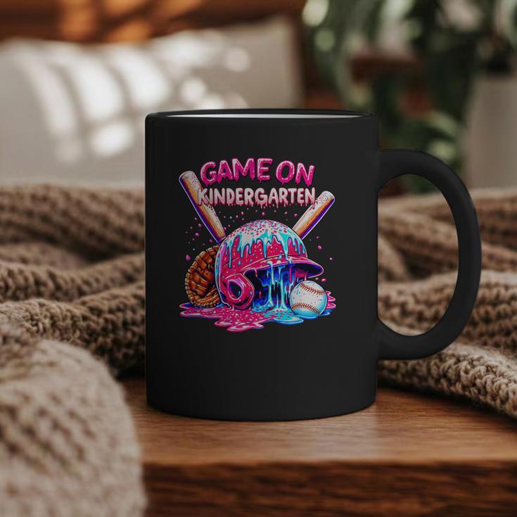 Game Kindergarten Baseball Ice Cream Drip On Back To School Graphic Print Coffee Mug