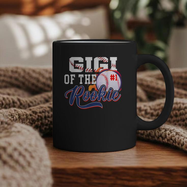 Gigi Rookie Of Year 1st Birthday Baseball Theme Matching Graphic Print Coffee Mug
