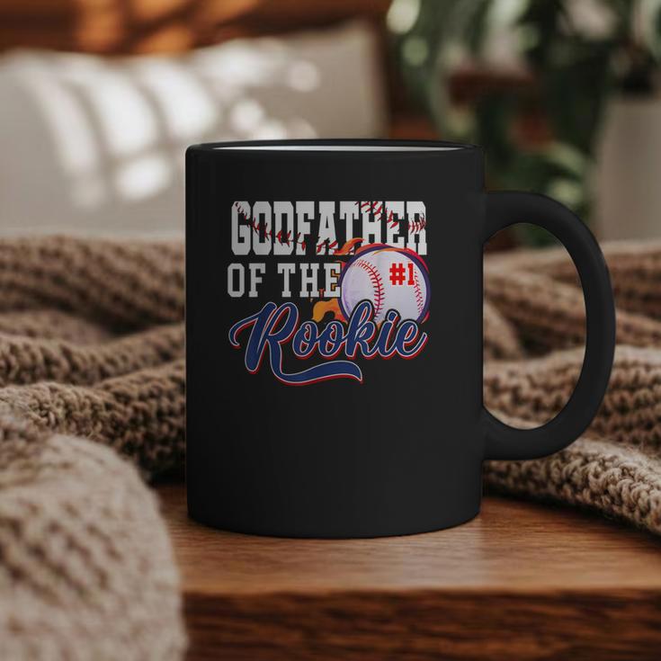 Godfather Rookie Of Year 1st Birthday Baseball Theme Graphic Print Coffee Mug