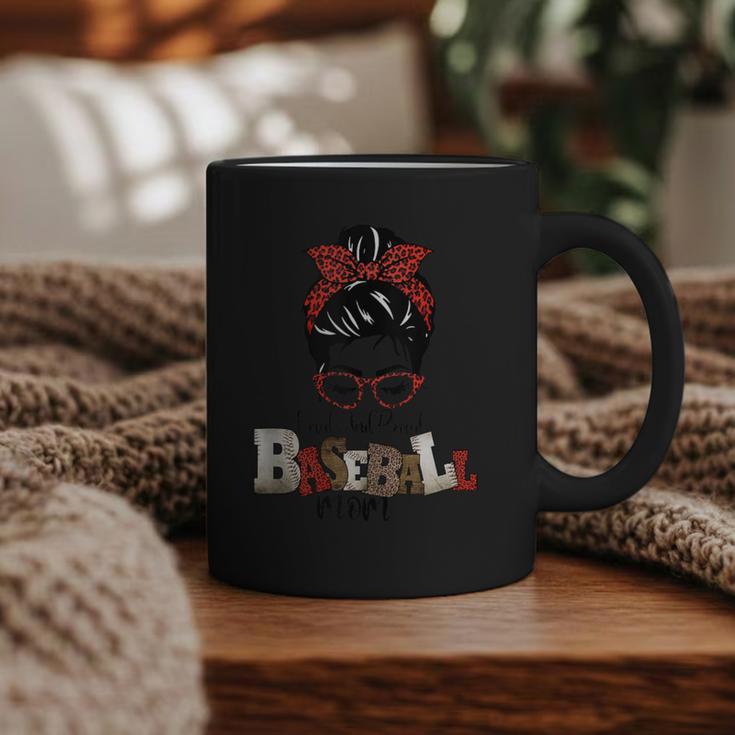 Loud And Proud Baseball Mom Graphic Print Coffee Mug