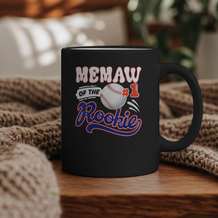 Memaw Rookie Of Year 1st Birthday Baseball Theme Matching Graphic Print Coffee Mug