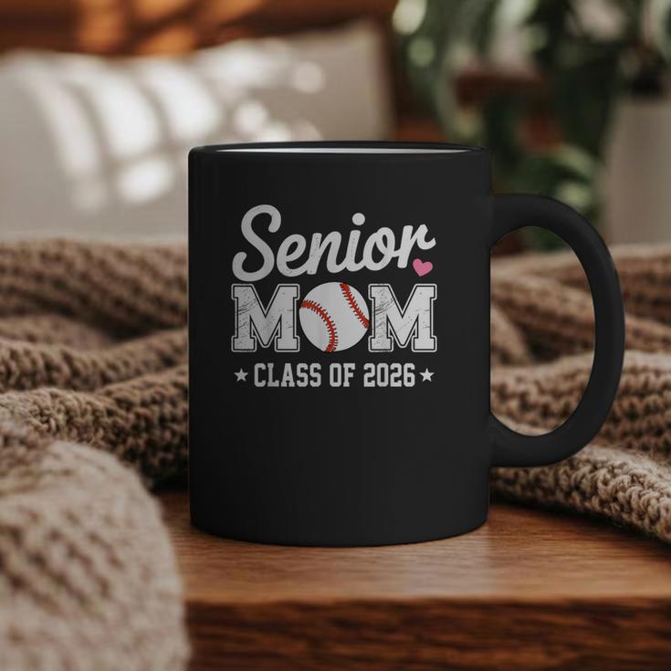 Senior Mom Class Of 2026 Baseball Retro Mom Graduation 2026 Graphic Print Coffee Mug