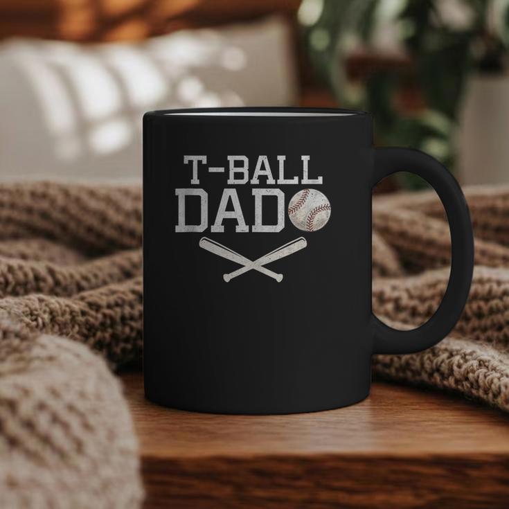 T-Ball Dad For Father's Day Baseball Daddy Teeball Dad Graphic Print Coffee Mug