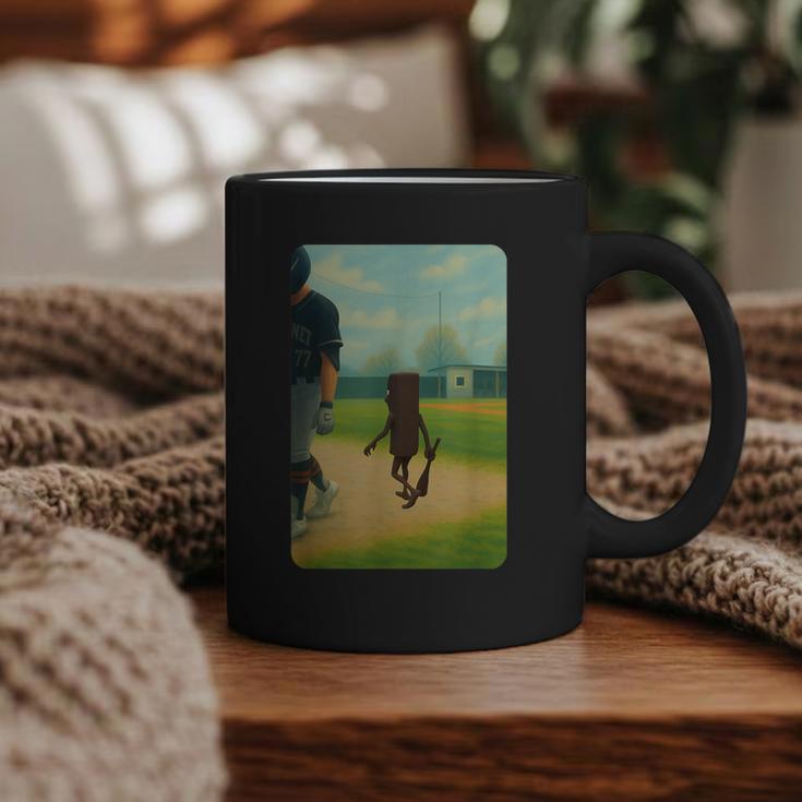 Tung Tung Tung Sahur Baseball Meme Graphic Print Coffee Mug