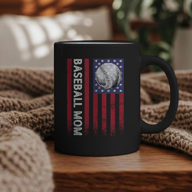 Vintage Baseball Mom Proud Family Summer Baseball Player Graphic Print Coffee Mug