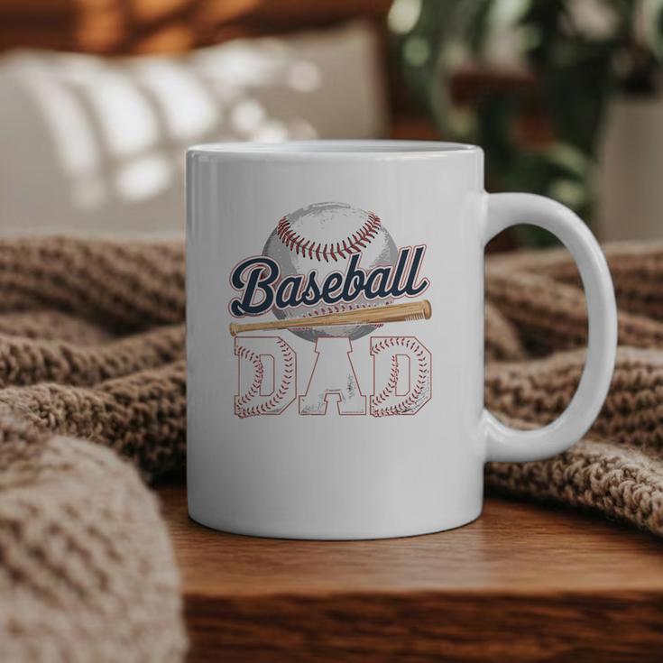 Baseball Dad Father's Day Sports Baseball Lover Premium Graphic Print Coffee Mug